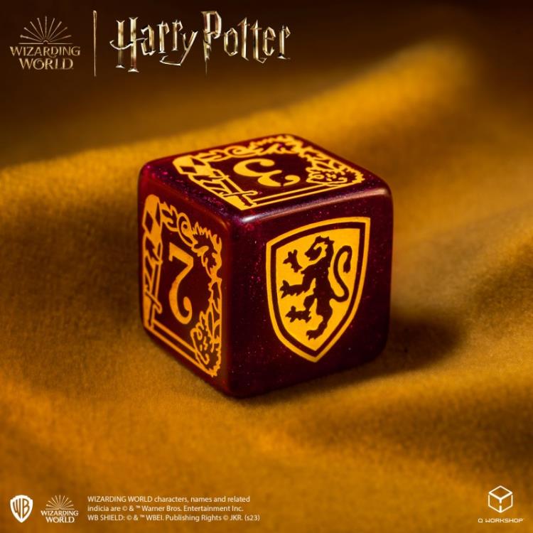 Harry Potter Gryffindor Modern Dice Set (Red) Gallery Image 8