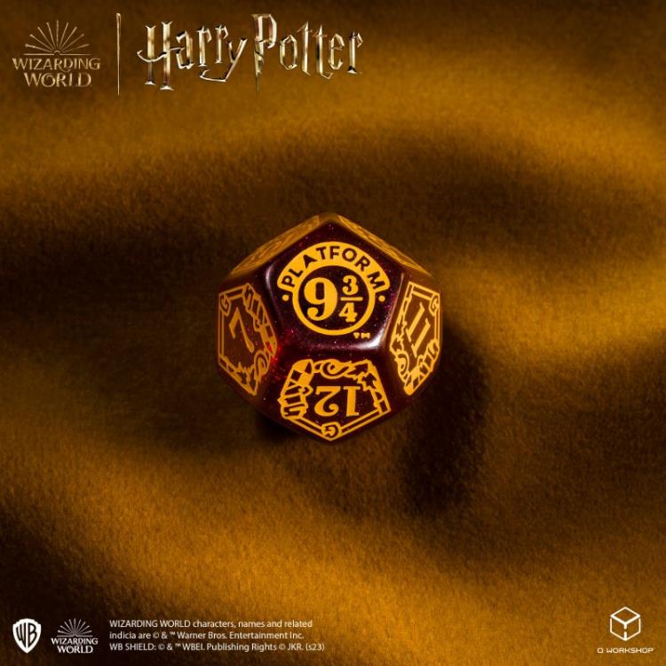Harry Potter Gryffindor Modern Dice Set (Red) Gallery Image 7