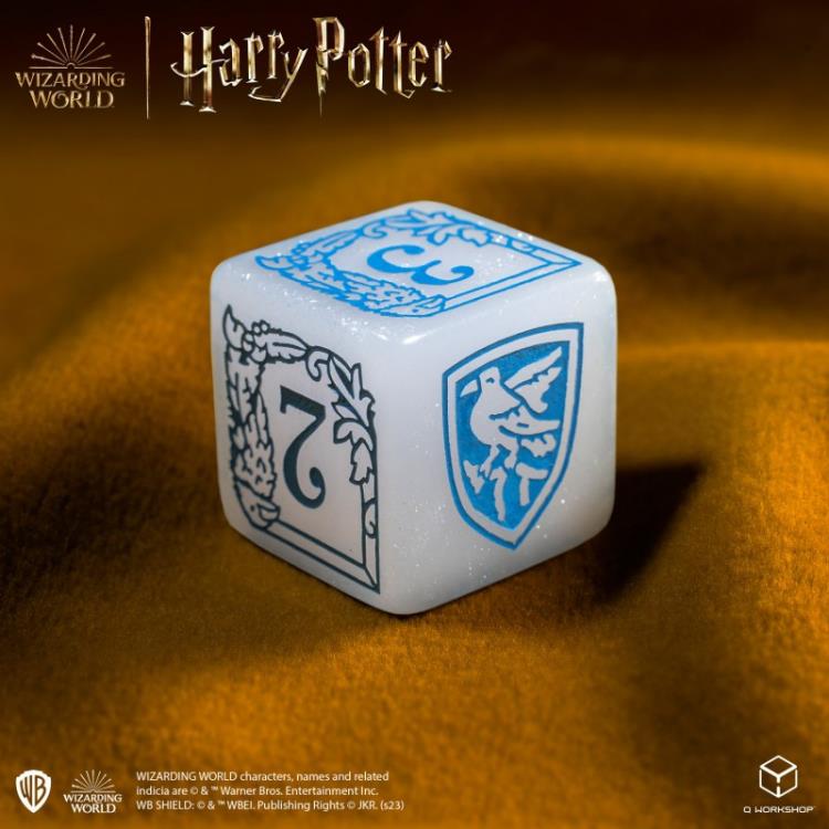 Harry Potter Ravenclaw Modern Dice Set (White) Gallery Image 9