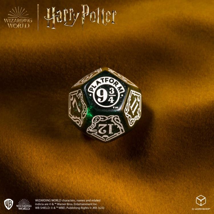 Harry Potter Slytherin Modern Dice Set (Green) Gallery Image 8