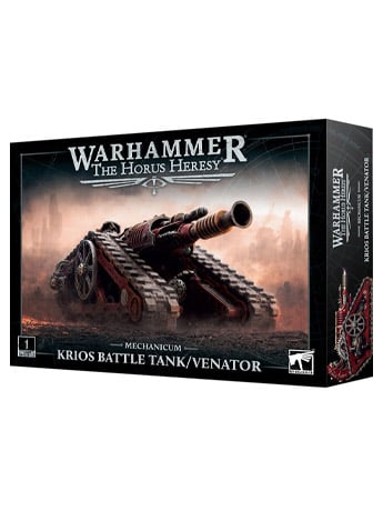 Warhammer: The Horus Heresy Mechanicum Krios Battle Tank/Venator Citadel Miniature Gallery Image 2