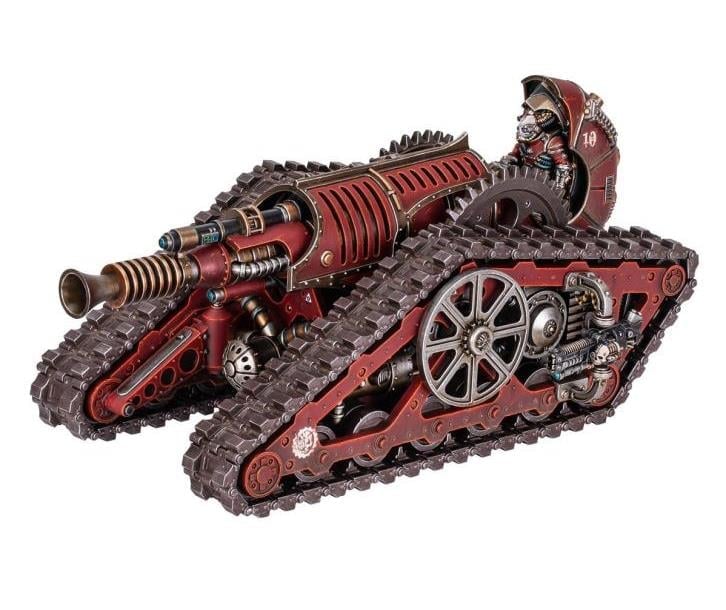 Warhammer: The Horus Heresy Mechanicum Krios Battle Tank/Venator Citadel Miniature Gallery Image 3
