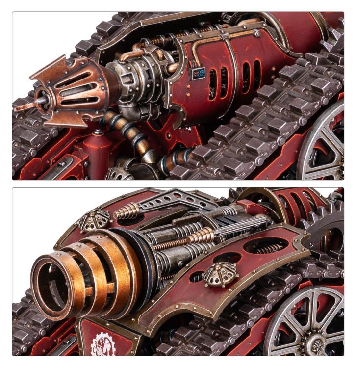 Warhammer: The Horus Heresy Mechanicum Krios Battle Tank/Venator Citadel Miniature Gallery Image 5