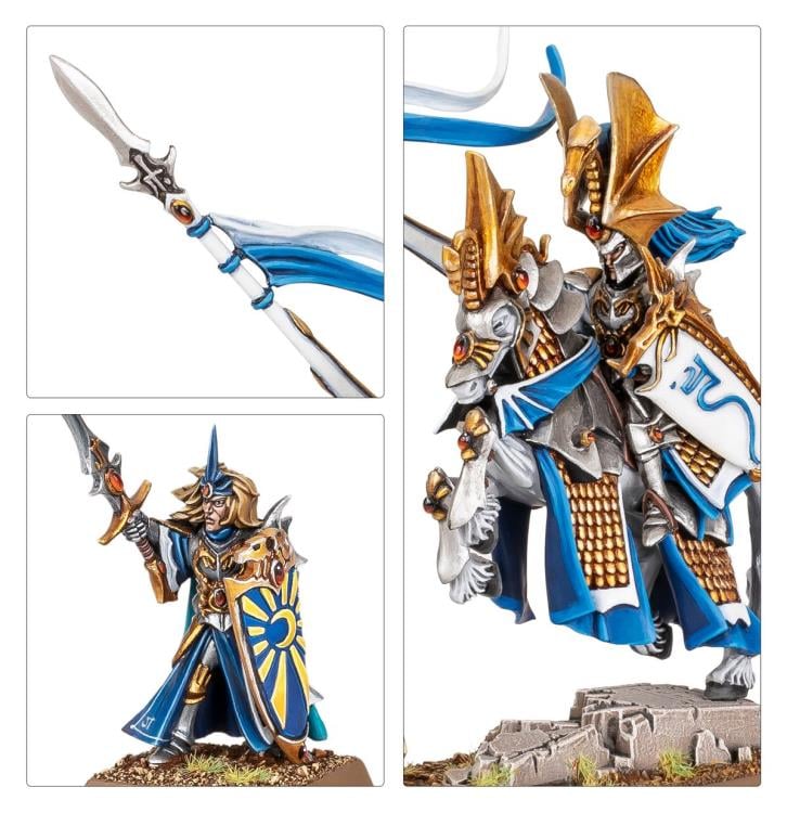 Warhammer: The Old World High Elf Realms High Elf Lords Citadel Miniatures Set Gallery Image 4