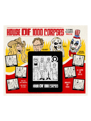 Rob Zombie House of 1000 Corpses Retro-Style Slide Puzzle Gallery Image 2