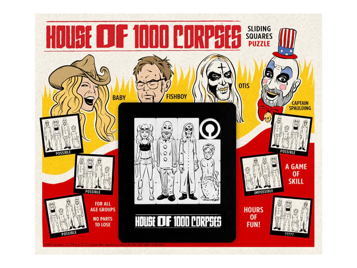Rob Zombie House of 1000 Corpses Retro-Style Slide Puzzle Gallery Image 1
