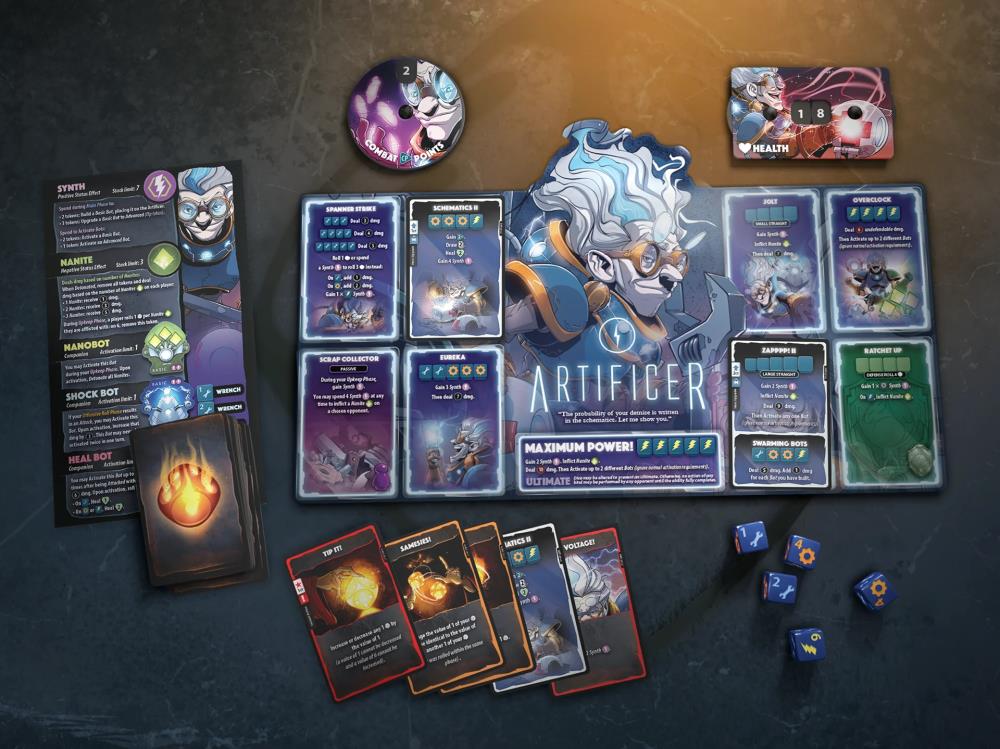 Dice Throne Season Two Box 3 Cursed Pirate vs Artificer Gallery Image 3