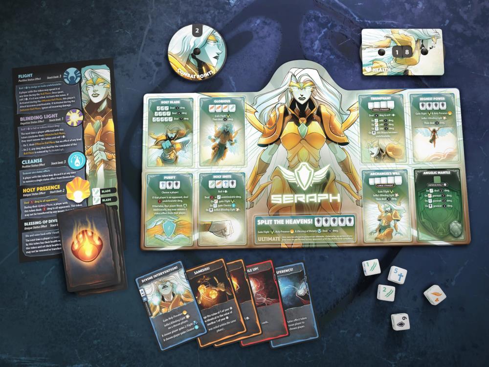 Dice Throne Season Two Box 4 Seraph vs Vampire Lord Gallery Image 3