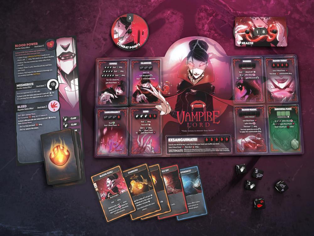 Dice Throne Season Two Box 4 Seraph vs Vampire Lord Gallery Image 4