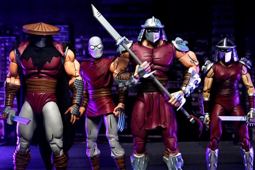 Teenage Mutant Ninja Turtles Worms of Madness Shredder (Mirage Comics) Action Figure Two-Pack Gallery Image 11