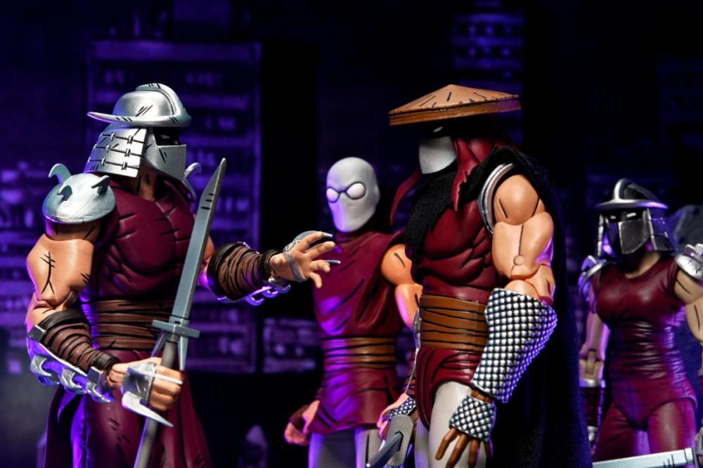 Teenage Mutant Ninja Turtles Worms of Madness Shredder (Mirage Comics) Action Figure Two-Pack Gallery Image 10