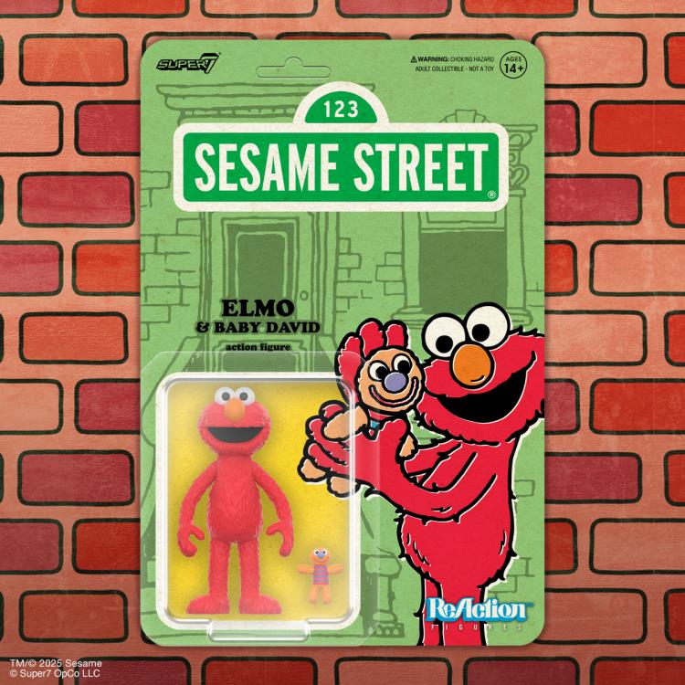 Sesame Street ReAction Elmo Action Figure Gallery Image 4