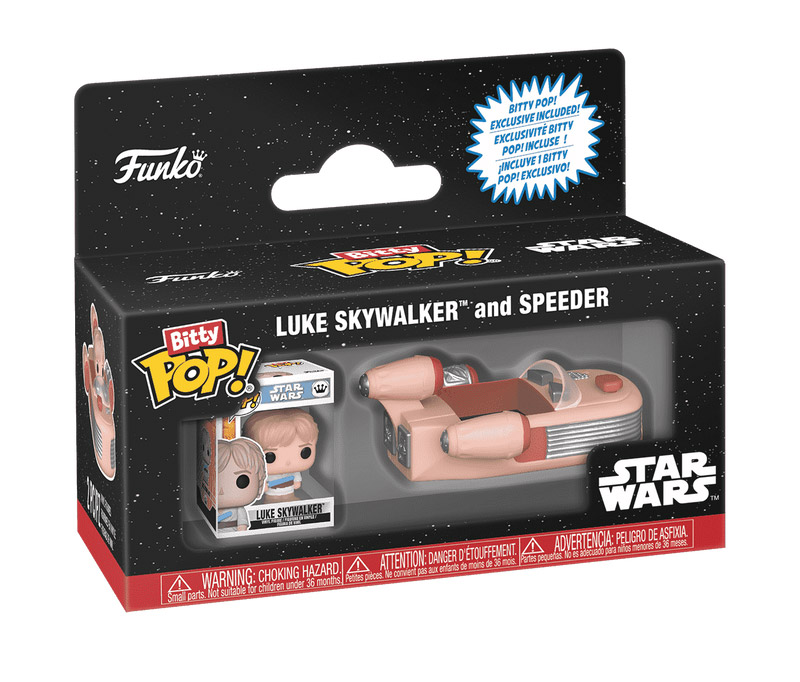 Star Wars Bitty Pop! Rides Luke Skywalker and Speeder Gallery Image 5