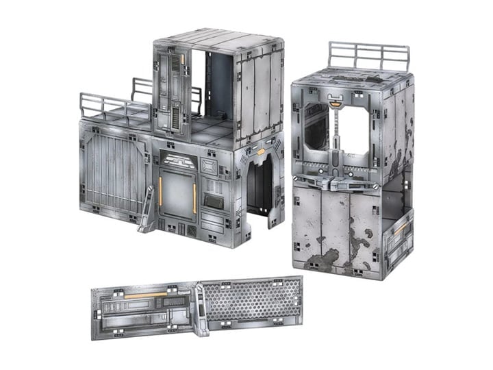 Halo: Flashpoint Outpost Buildable 3D Terrain Set Gallery Image 1