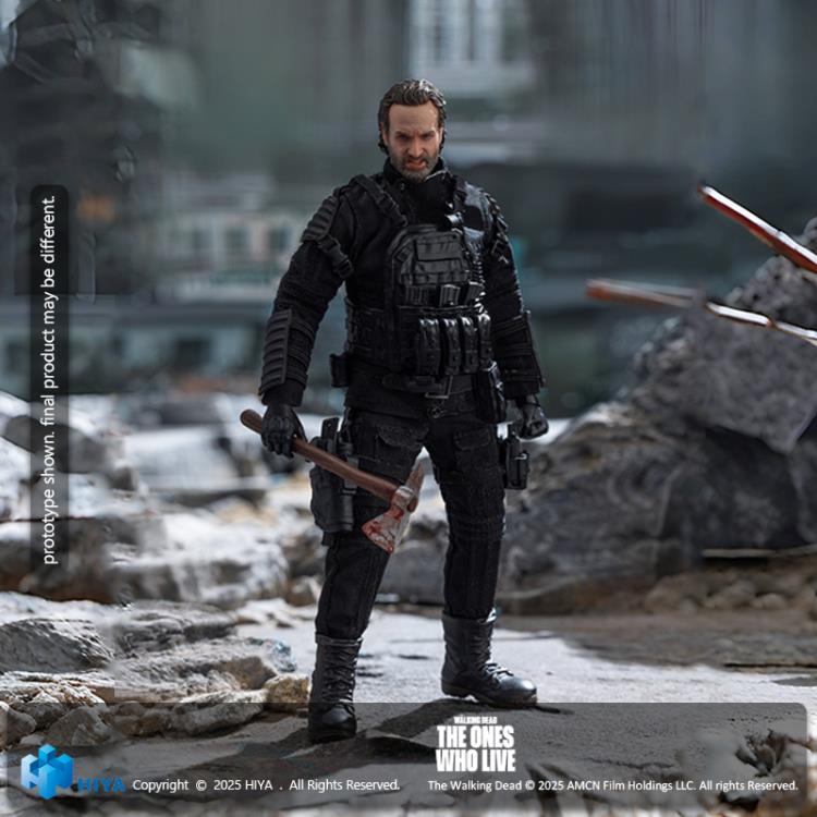 The Walking Dead: The Ones Who Lived Exquisite Super Series Rick Grimes 1/12 Scale PX Previews Exclusive Action Figure Gallery Image 3