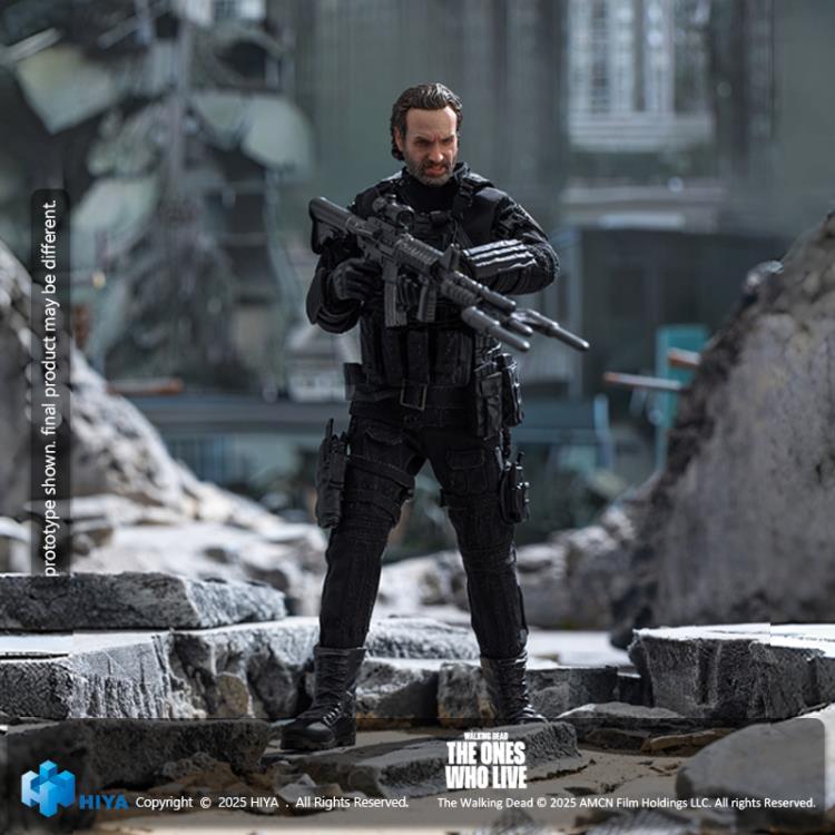 The Walking Dead: The Ones Who Lived Exquisite Super Series Rick Grimes 1/12 Scale PX Previews Exclusive Action Figure Gallery Image 5