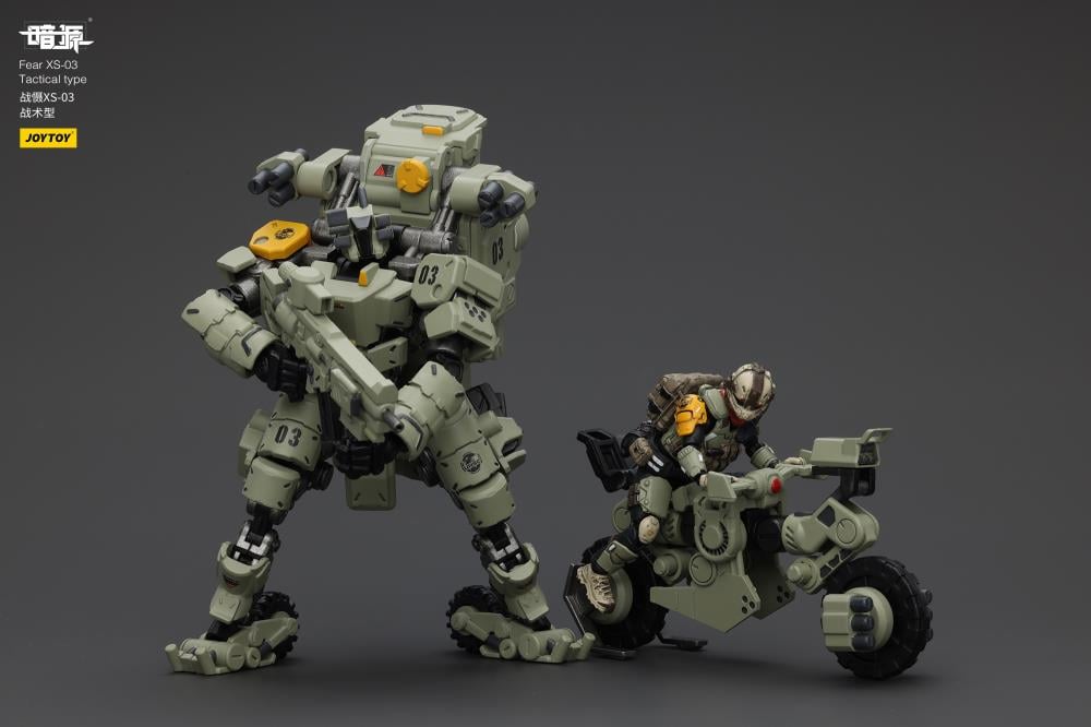 Battle for the Stars Fear XS-03 Tactical Type 1/25 Scale Action Figure Gallery Image 21