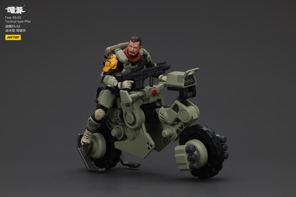 Battle for the Stars Fear XS-03 Tactical Type Pilot 1/25 Scale Action Figure Gallery Image 11