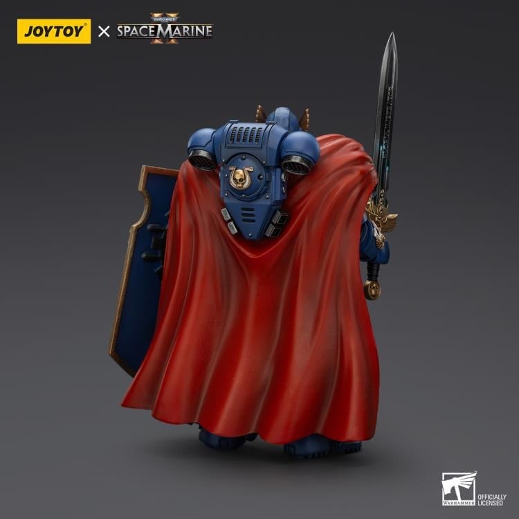 Warhammer 40,000: Space Marine 2 Ultramarines Victrix Honour Guard With Storm Shield And Power Sword 1/18 Scale Action Figure Gallery Image 6
