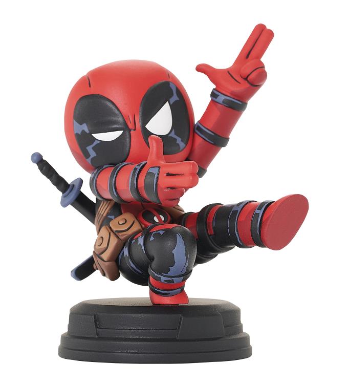 Marvel Animated Deadpool (Finger Guns) Limited Edition Statue Gallery Image 3