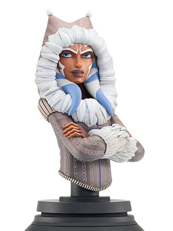 Star Wars: The Clone Wars Animated Ahsoka Tano (Ilum) 1/7 Scale Limited Edition Mini Bust Gallery Image 2