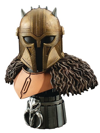 Star Wars: The Mandalorian Legends in 3D The Armorer 1/12 Scale Limited Edition Bust Gallery Image 2