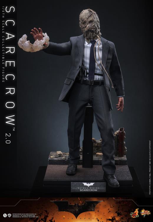 Batman Begins MMS Scarecrow (Ver. 2.0) 1/6th Scale Collectible Figure Gallery Image 3