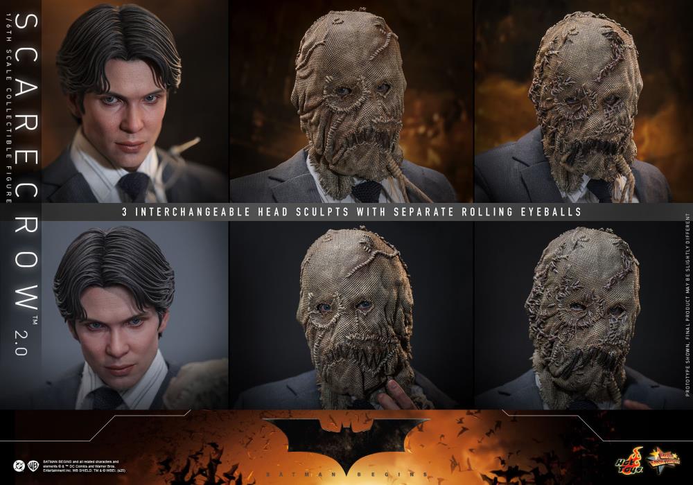 Batman Begins MMS Scarecrow (Ver. 2.0) 1/6th Scale Collectible Figure Gallery Image 20