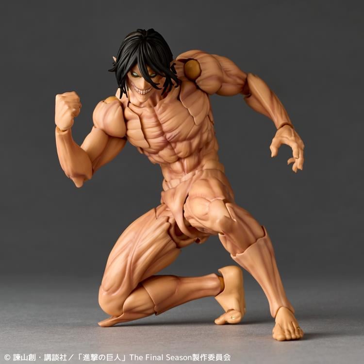 Attack on Titan Amazing Yamaguchi Revoltech NR084 Attack Titan (Eren Yeager) Action Figure (Reissue) Gallery Image 5