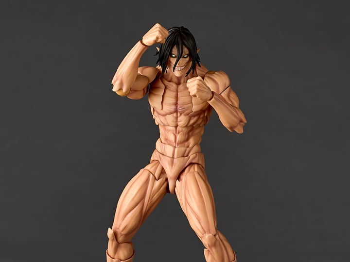 Attack on Titan Amazing Yamaguchi Revoltech NR084 Attack Titan (Eren Yeager) Action Figure (Reissue) Gallery Image 1