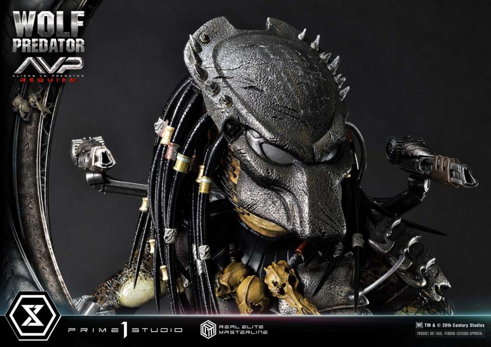 Aliens vs. Predator: Requiem Real Elite Masterline Wolf Predator 1/3 Scale Statue Gallery Image 75