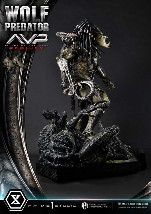 Aliens vs. Predator: Requiem Real Elite Masterline Wolf Predator 1/3 Scale Statue Gallery Image 48