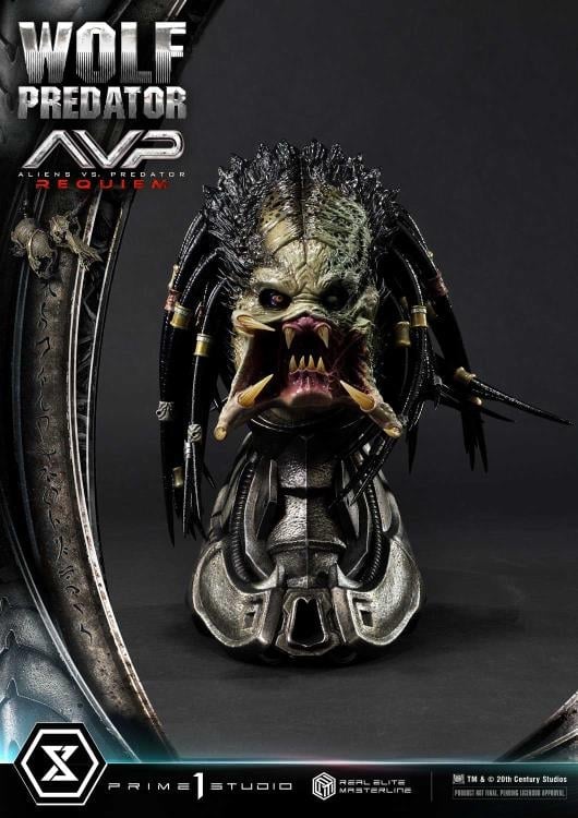 Aliens vs. Predator: Requiem Real Elite Masterline Wolf Predator 1/3 Scale Statue Gallery Image 52