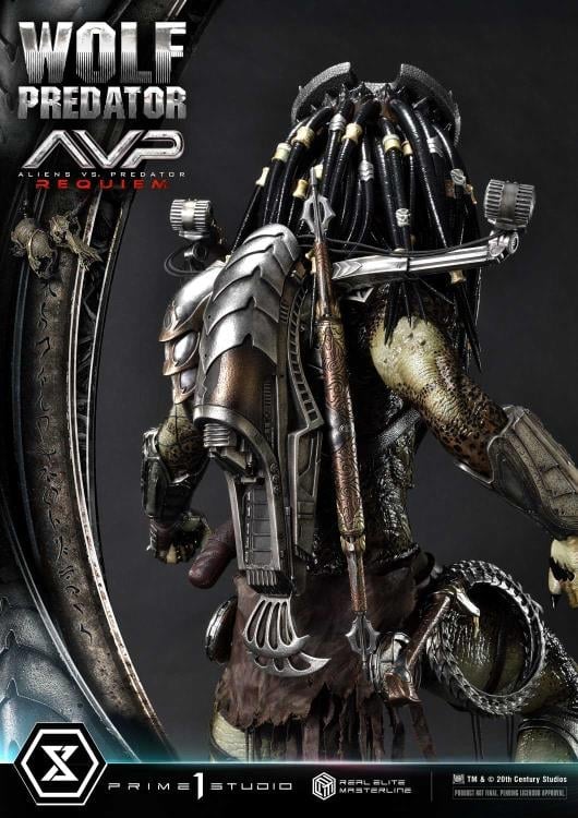 Aliens vs. Predator: Requiem Real Elite Masterline Wolf Predator 1/3 Scale Statue Gallery Image 67