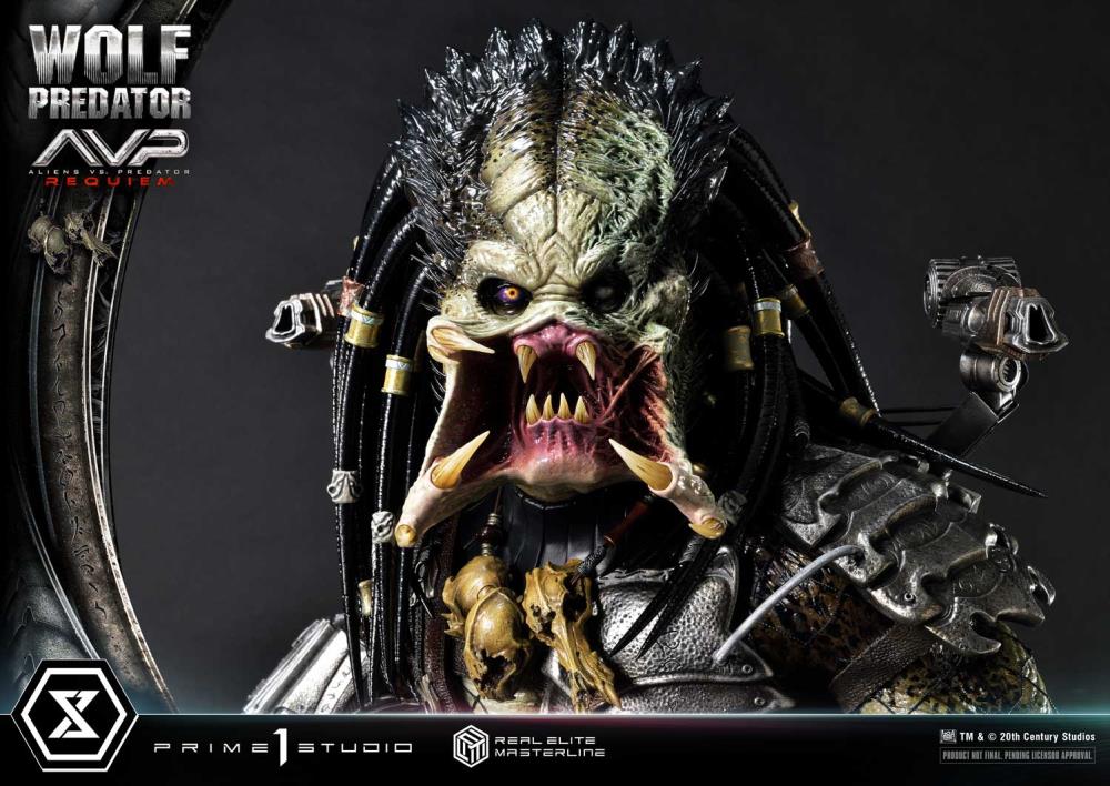 Aliens vs. Predator: Requiem Real Elite Masterline Wolf Predator 1/3 Scale Statue Gallery Image 74