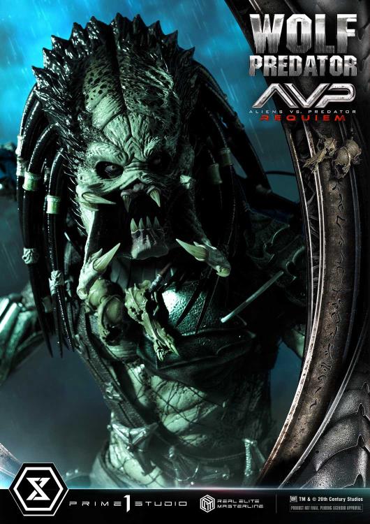 Aliens vs. Predator: Requiem Real Elite Masterline Wolf Predator 1/3 Scale Statue Gallery Image 26