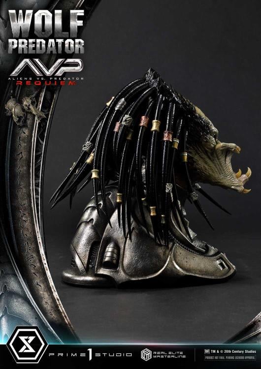 Aliens vs. Predator: Requiem Real Elite Masterline Wolf Predator 1/3 Scale Statue Gallery Image 70