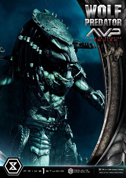 Aliens vs. Predator: Requiem Real Elite Masterline Wolf Predator 1/3 Scale Statue Gallery Image 25