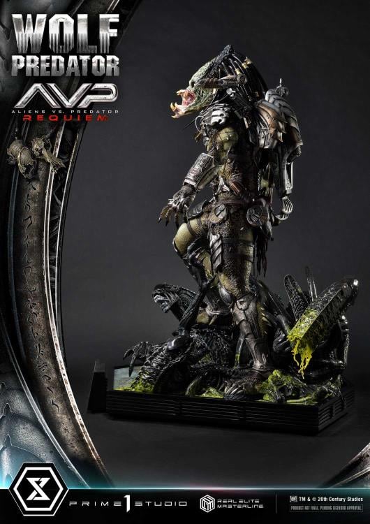 Aliens vs. Predator: Requiem Real Elite Masterline Wolf Predator 1/3 Scale Statue Gallery Image 51