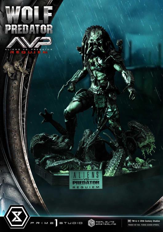 Aliens vs. Predator: Requiem Real Elite Masterline Wolf Predator 1/3 Scale Statue Gallery Image 21