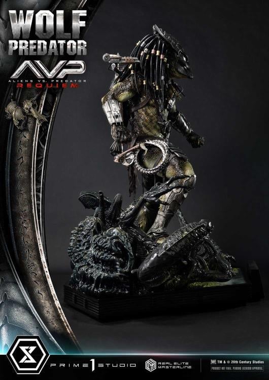 Aliens vs. Predator: Requiem Real Elite Masterline Wolf Predator 1/3 Scale Statue Gallery Image 45