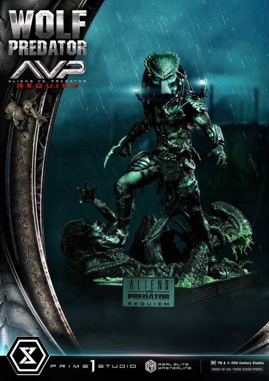 Aliens vs. Predator: Requiem Real Elite Masterline Wolf Predator 1/3 Scale Statue Gallery Image 20