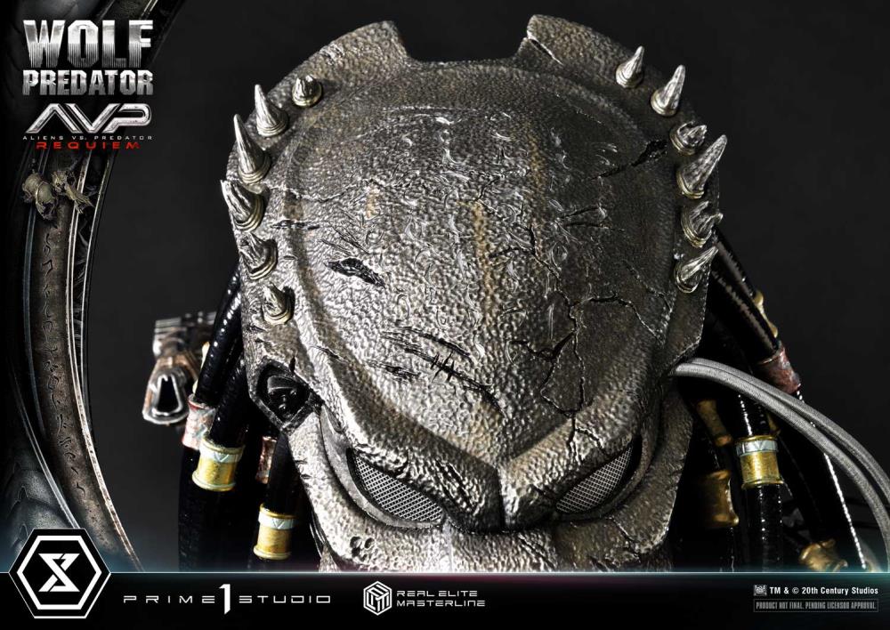 Aliens vs. Predator: Requiem Real Elite Masterline Wolf Predator 1/3 Scale Statue Gallery Image 84