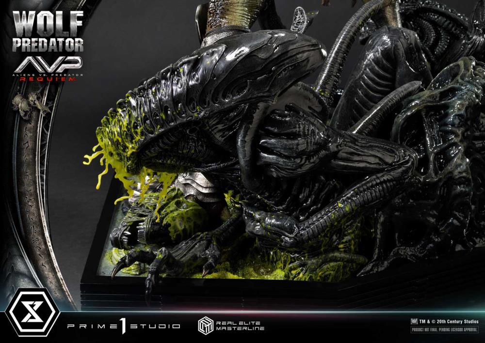 Aliens vs. Predator: Requiem Real Elite Masterline Wolf Predator 1/3 Scale Statue Gallery Image 82