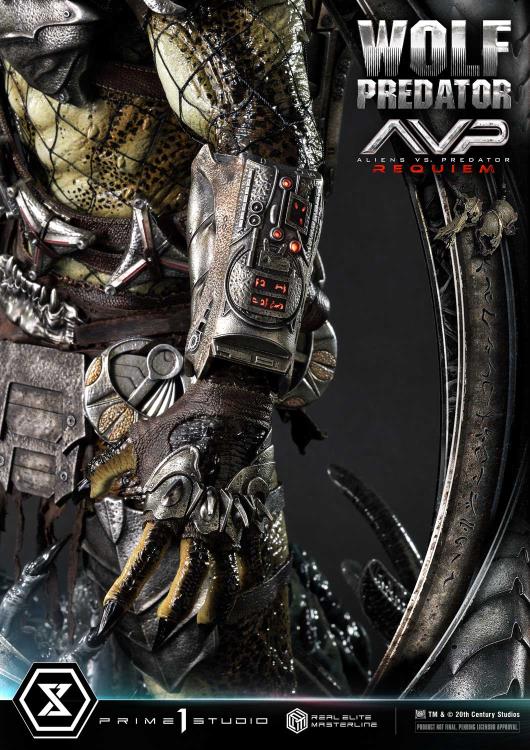 Aliens vs. Predator: Requiem Real Elite Masterline Wolf Predator 1/3 Scale Statue Gallery Image 59