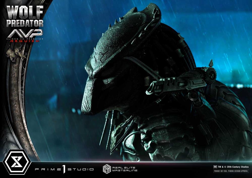 Aliens vs. Predator: Requiem Real Elite Masterline Wolf Predator 1/3 Scale Statue Gallery Image 13