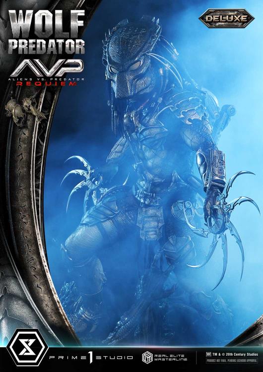 Aliens vs. Predator: Requiem Real Elite Masterline Wolf Predator (Deluxe Ver.) 1/3 Scale Statue Gallery Image 68