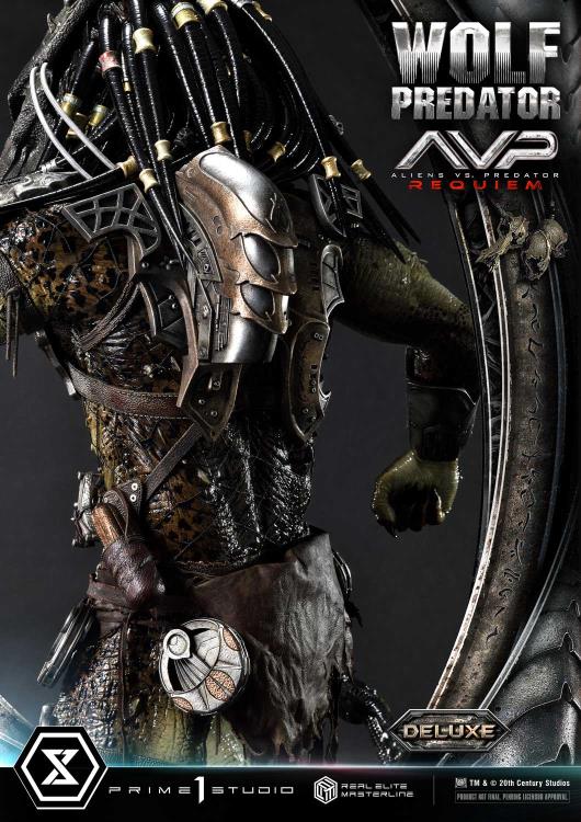 Aliens vs. Predator: Requiem Real Elite Masterline Wolf Predator (Deluxe Ver.) 1/3 Scale Statue Gallery Image 117