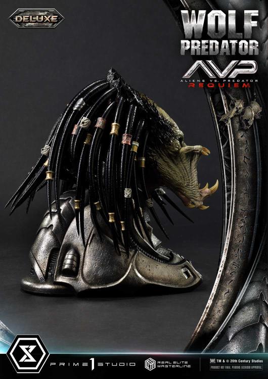 Aliens vs. Predator: Requiem Real Elite Masterline Wolf Predator (Deluxe Ver.) 1/3 Scale Statue Gallery Image 122