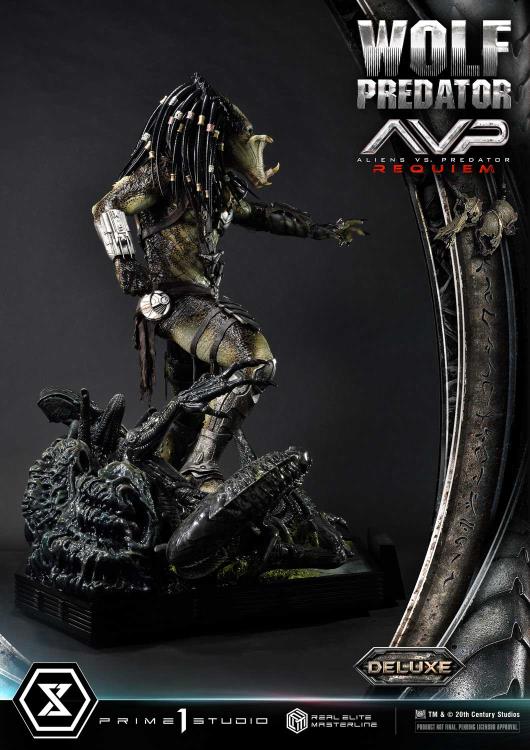 Aliens vs. Predator: Requiem Real Elite Masterline Wolf Predator (Deluxe Ver.) 1/3 Scale Statue Gallery Image 119